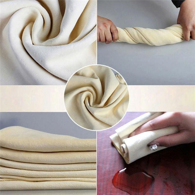 Towel 1pc Car Cleaning Cloth Water Absorbent Rag Durable Chamois Leather 40*30cm Washing Automobiles Accessories
Towel 1pc Car Cleaning Cloth Water Absorbent Rag Durable Chamois Leather 40*30cm Washing Automobiles Accessories