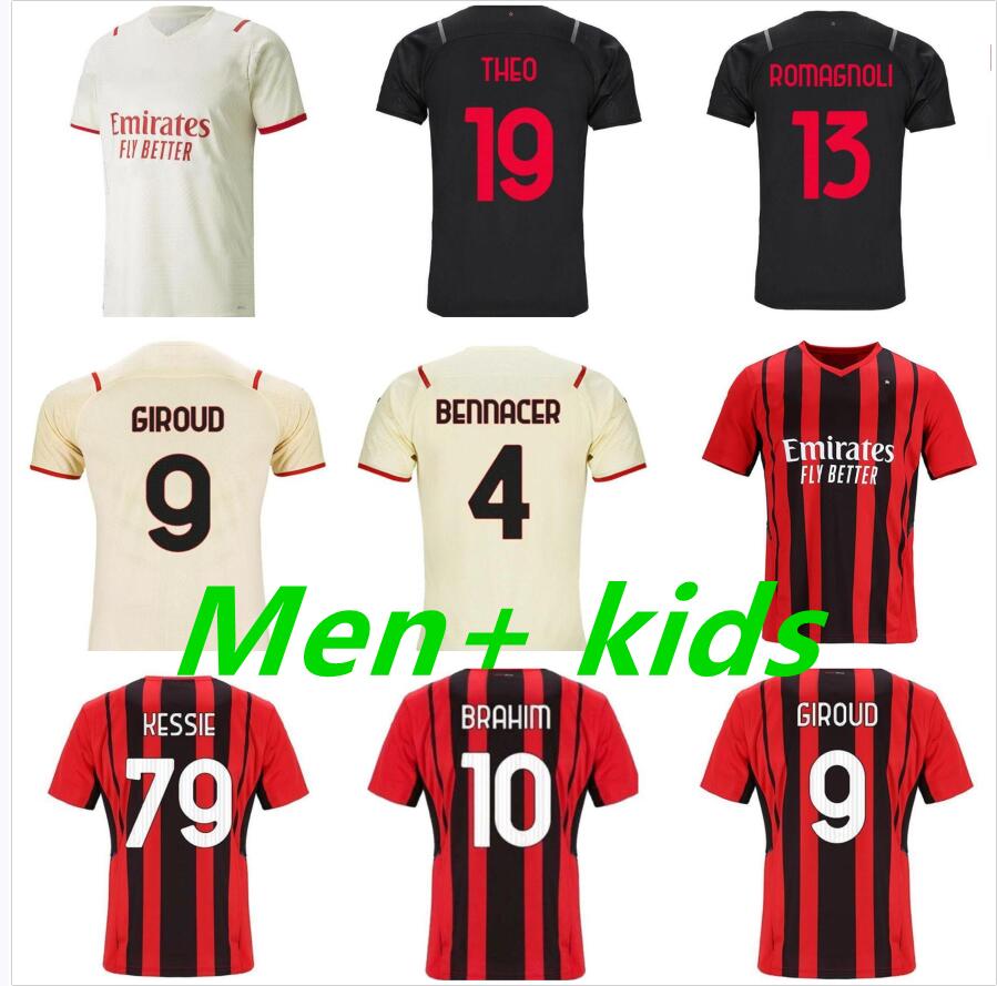 AC milan Player Version 21 22 soccer jerseys fans IBRAHIMOVIC PAQUETA ROMAGNOLI CALHANOGLU 2021 2022 MANDZUKIC football shirt maillot men, Army green
AC milan Player Version 21 22 soccer jerseys fans IBRAHIMOVIC PAQUETA ROMAGNOLI CALHANOGLU 2021 2022 MANDZUKIC football shirt maillot men, Army green