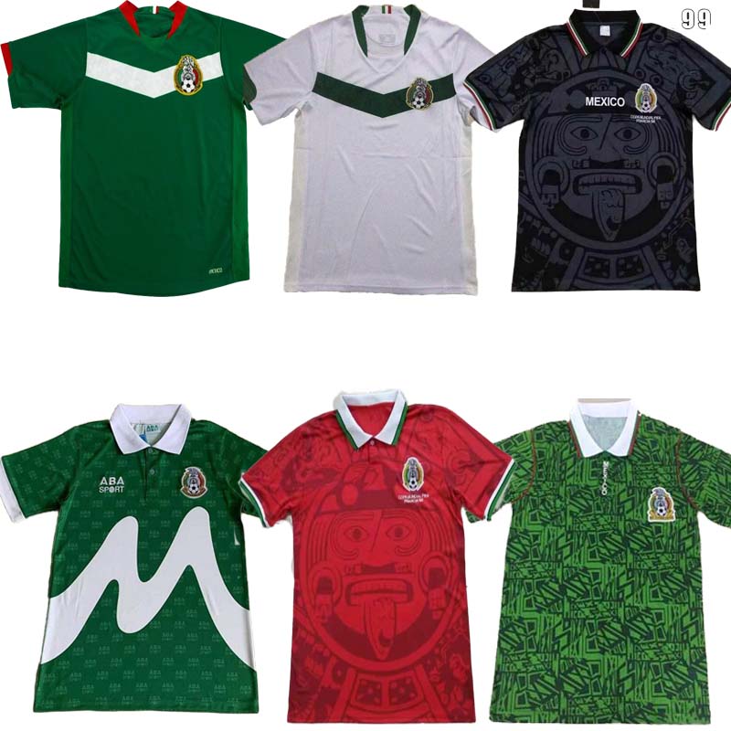 Retro classic Mexico 2006 soccer jerseys national team G.FRANCO Naelson BORGETTI R.MARQUEZ home away de foot, Black
Retro classic Mexico 2006 soccer jerseys national team G.FRANCO Naelson BORGETTI R.MARQUEZ home away de foot, Black