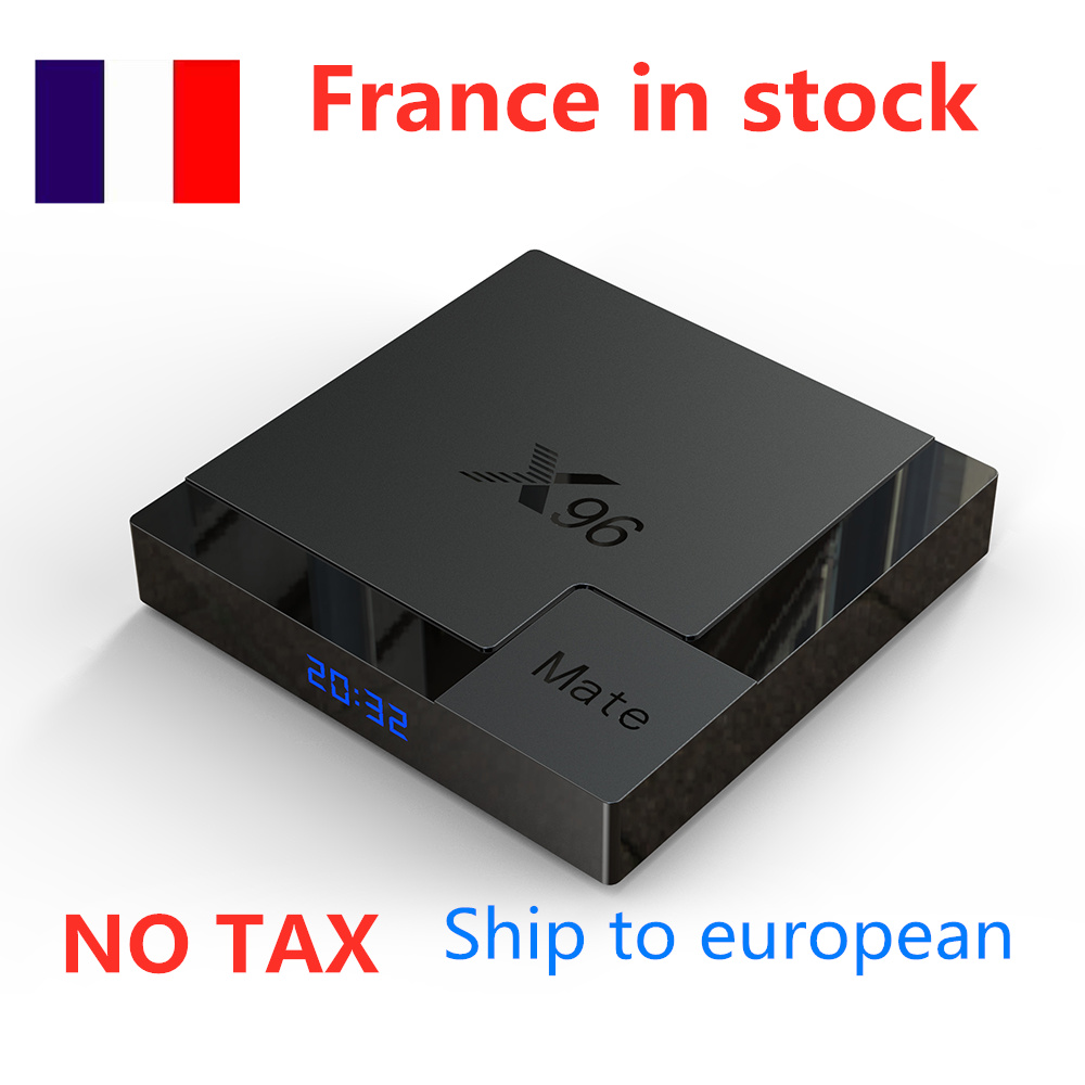 Ship from france to european X96 Mate 4GB ram 32GB TV Box Andriod 10 Allwinner H616 Dual-Wifi 2.4G+5G BT smart dual wifi
Ship from france to european X96 Mate 4GB ram 32GB TV Box Andriod 10 Allwinner H616 Dual-Wifi 2.4G+5G BT smart dual wifi