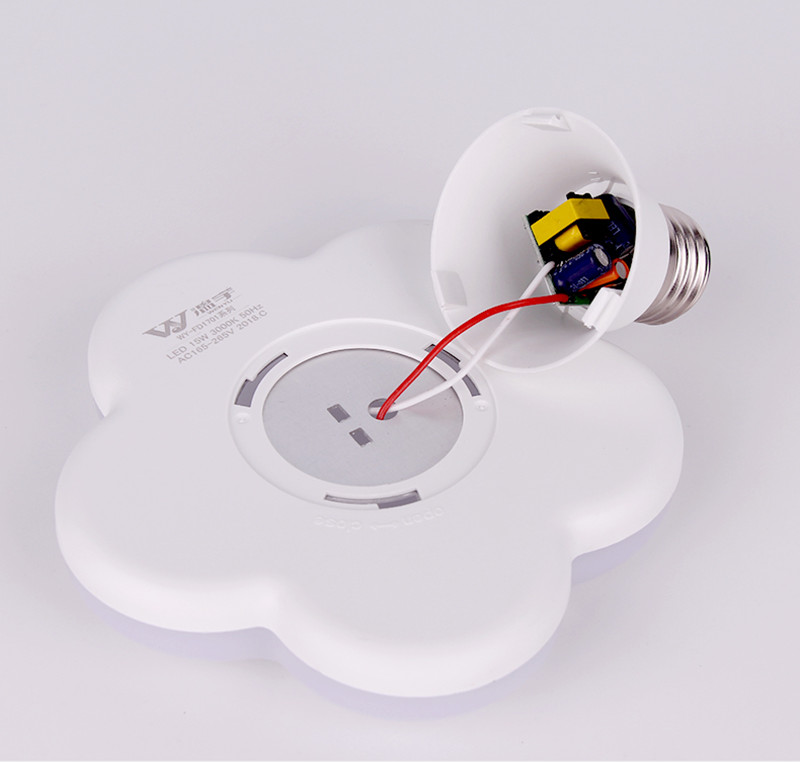 Creative Flower Led Light Bulb E27 15W 18W 24W 36W Lampada Super Bright Spotlight Lamp for Home Room Restaurant D2.0