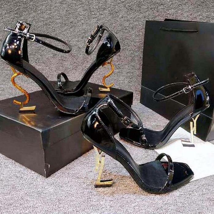 YY Paris Metal Letters Luxury Designer Brand Women Dress Shoes Ladies Fashion Genuine Leather SL Sexy Open Toe Super High Heels Sandals Bridal Wedding Banquet, Color 6
YY Paris Metal Letters Luxury Designer Brand Women Dress Shoes Ladies Fashion Genuine Leather SL Sexy Open Toe Super High Heels Sandals Bridal Wedding Banquet, Color 6