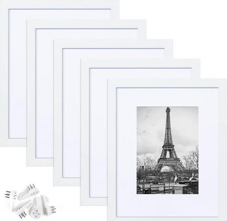 Picture Frame Display Gallery Wall Mounting Photo Crafts Case Home Decoraions Black White 4 Sizes For Chose