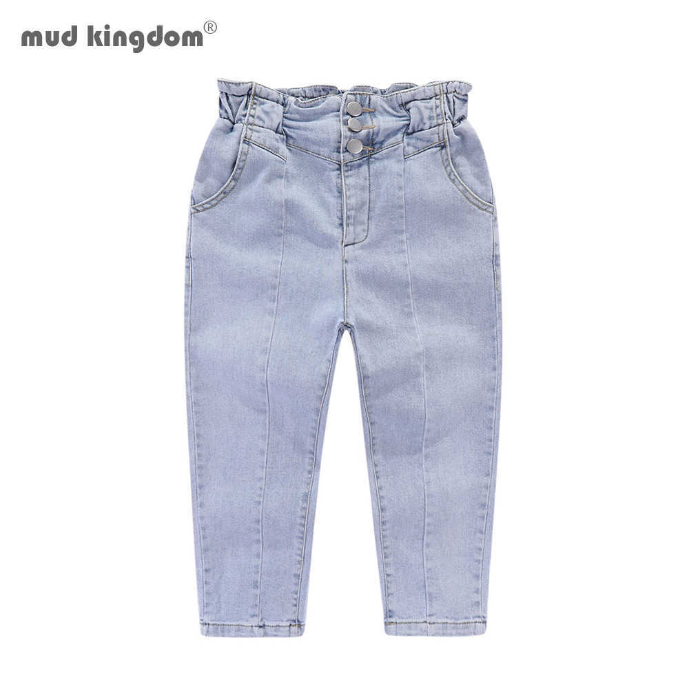 Mudkingdom Girls Denim Jeans High-Waist Bud Elastic Casual Pants for 210615, Light blue
Mudkingdom Girls Denim Jeans High-Waist Bud Elastic Casual Pants for 210615, Light blue