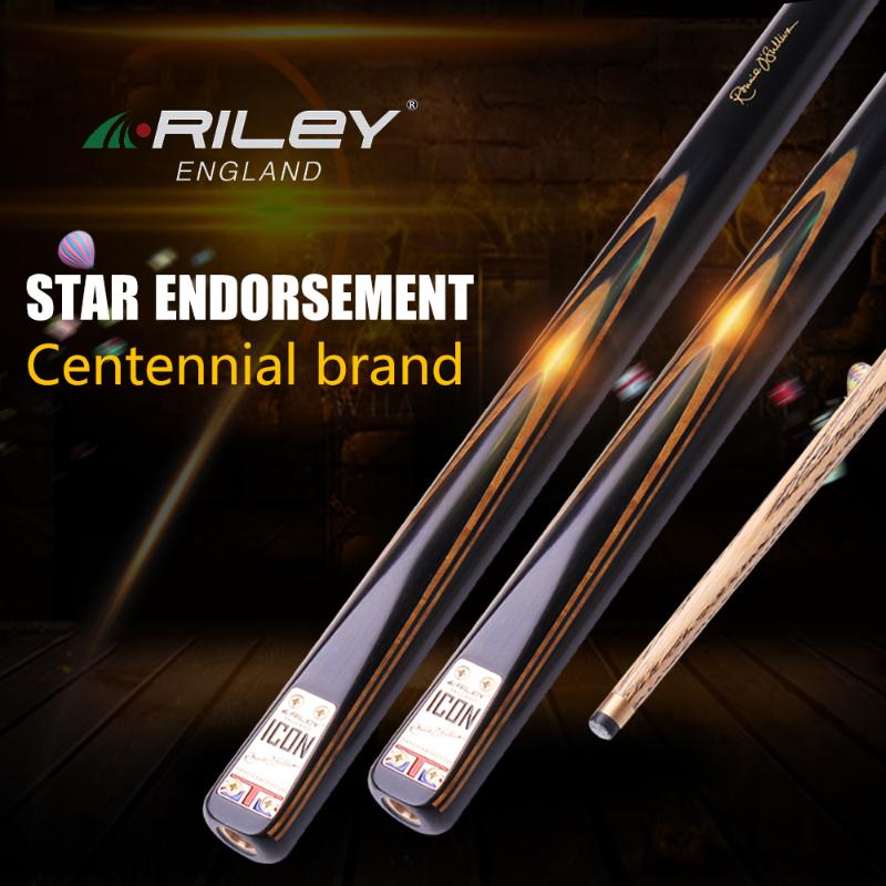 Arrival RILEY Ricon-100 3/4 Piece Snooker Cue Stick Kit 10mm Deer Tip With O'Sullivan's Signature Excellent Case 2021 Billiard Cues
Arrival RILEY Ricon-100 3/4 Piece Snooker Cue Stick Kit 10mm Deer Tip With O'Sullivan's Signature Excellent Case 2021 Billiard Cues
