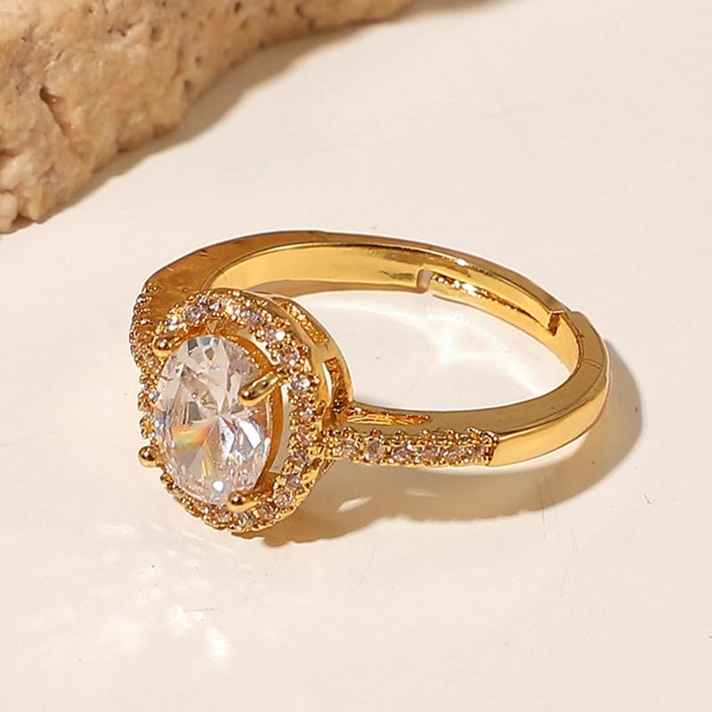 Wedding Rings Oval Zircon For Women Copper Gold Silver Color Couple Aesthetic Jewelry Anniversary Promise Love Ring, Slivery;golden
Wedding Rings Oval Zircon For Women Copper Gold Silver Color Couple Aesthetic Jewelry Anniversary Promise Love Ring, Slivery;golden
