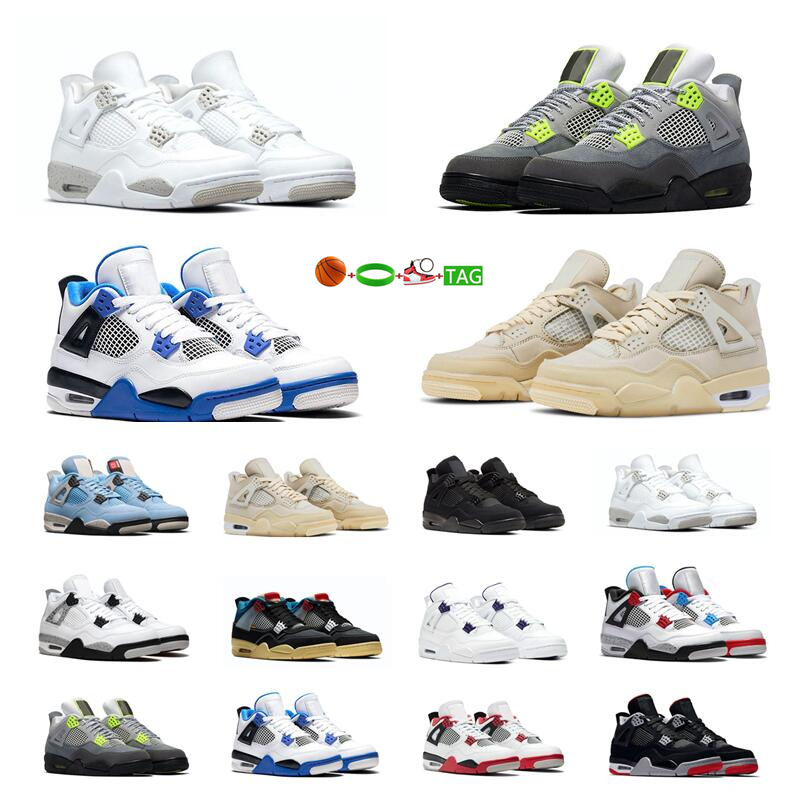 Unisex Basketball Shoe 4s Black cat Starfish Taupe White Oreo Haze what the Women Sneakers With Miniball, #2 white oreo 36
Unisex Basketball Shoe 4s Black cat Starfish Taupe White Oreo Haze what the Women Sneakers With Miniball, #2 white oreo 36