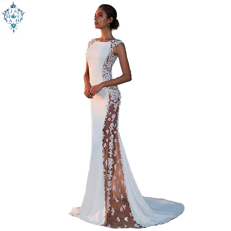 Evening Dresses Ameision Long High Neck Sleeveless Lace Sweep Train Mermaid Illusion Dubai Formal Party Gowns Jurk Lang, Black;red
Evening Dresses Ameision Long High Neck Sleeveless Lace Sweep Train Mermaid Illusion Dubai Formal Party Gowns Jurk Lang, Black;red