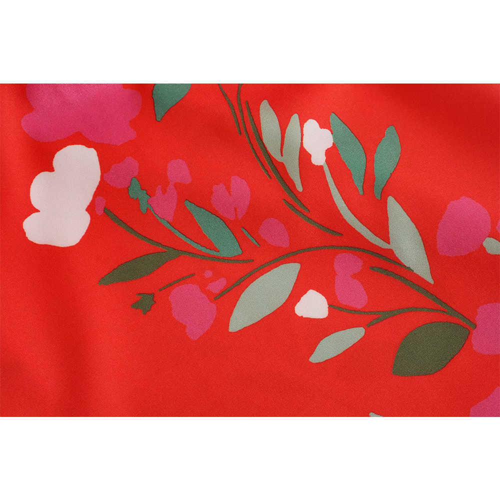 Summer Floral Printed Dress Women Belted Long Sleeves Vintage Casual Fashion Chic Lady Kimono Maxi dress Women 210709