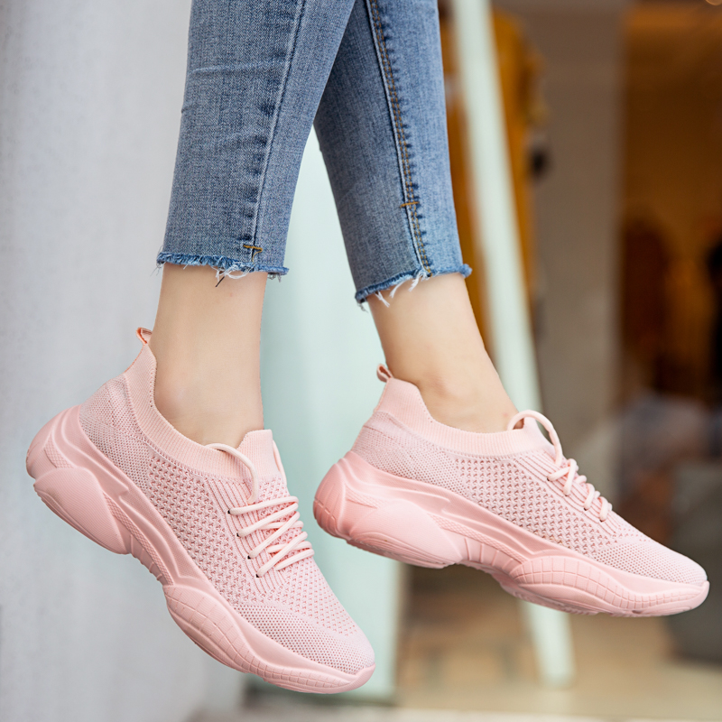 Comfortable Men's Women's Running shoes Breathable Jogging Mesh Increased thick bottom Trainers Sports Sneakers Walking
Comfortable Men's Women's Running shoes Breathable Jogging Mesh Increased thick bottom Trainers Sports Sneakers Walking