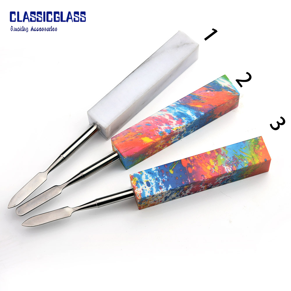 Metal Dabber with Resin Holder Wax Tool 148mm Colored Dab Smoking accessories for Nail Water Bong hookah
Metal Dabber with Resin Holder Wax Tool 148mm Colored Dab Smoking accessories for Nail Water Bong hookah