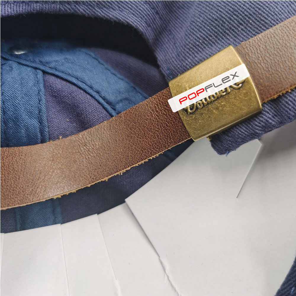 Ball Caps Blue Polo Cap with Double Embroidered Outdoor Winter Warmer Motion current R250723