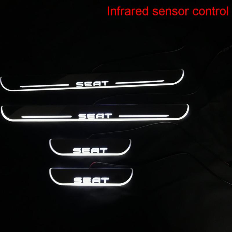 Infrared Sensor Control Led Door Sill Plate Strip Welcome Light Threshold Guard Protectors For Seat Ibiza Interior&External Lights
Infrared Sensor Control Led Door Sill Plate Strip Welcome Light Threshold Guard Protectors For Seat Ibiza Interior&External Lights
