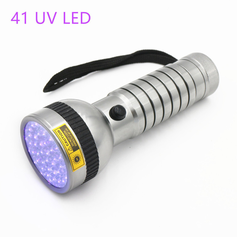 128LED 100LED 51LED 41LED 21LED 12LED UV Light 395400nm LED UV Flashlight torches light lamp 220217240Z