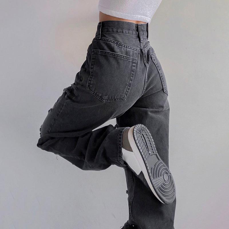 Women's Jeans Y2K Pants Fashion Loose For Women High Waist Trousers Casual Autumn Winter Mom, Blue
Women's Jeans Y2K Pants Fashion Loose For Women High Waist Trousers Casual Autumn Winter Mom, Blue