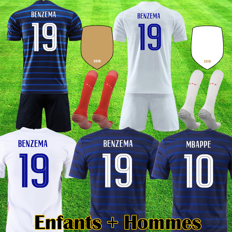 Maillots de football 2021 THAILAND QUALITY 20 21 BENZEMA soccer jersey MBAPPE GRIEZMANN POGBA maillot foot FEKIR PAVARD kit top shirt hommes enfants MEN + kids, Kids home sock
Maillots de football 2021 THAILAND QUALITY 20 21 BENZEMA soccer jersey MBAPPE GRIEZMANN POGBA maillot foot FEKIR PAVARD kit top shirt hommes enfants MEN + kids, Kids home sock