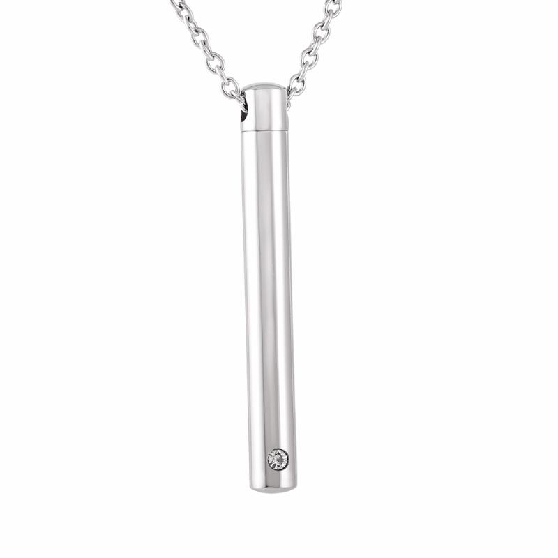 Pendant Necklaces SJFE993 Shiny Polished Stainless Steel Minimalist Bar Urn Memorial Ashes Keepsake Exquisite Cremation Jewelry For Women
Pendant Necklaces SJFE993 Shiny Polished Stainless Steel Minimalist Bar Urn Memorial Ashes Keepsake Exquisite Cremation Jewelry For Women