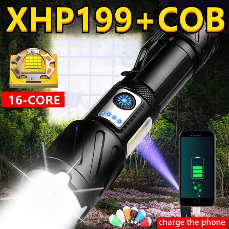 Flashlights Torches 2022 Super XHP199 Most Powerful Led XHP50 High Power Torch Light Rechargeable Tactical 18650 26650 Battery
Flashlights Torches 2022 Super XHP199 Most Powerful Led XHP50 High Power Torch Light Rechargeable Tactical 18650 26650 Battery
