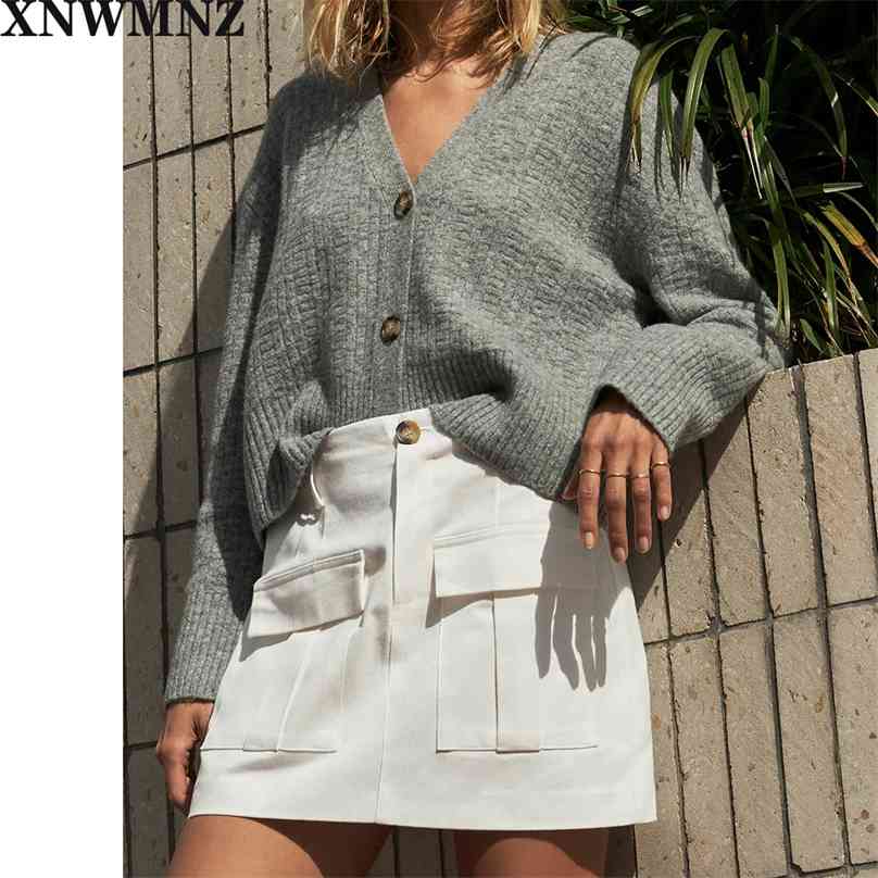 Spring Autumn Vintage textured weave knit cardigan Cardigan blend V-neckline long sleeves Female Chic tops 210520, Dark grey
Spring Autumn Vintage textured weave knit cardigan Cardigan blend V-neckline long sleeves Female Chic tops 210520, Dark grey
