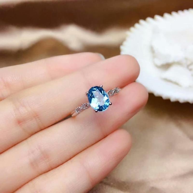 Cluster Rings Shilovem 925 Silver Sterling Natural Topaz Open Ring Trendy Fine Jewelry Women Anniversary Wholesale Gift Mj060822agb, Golden;silver
Cluster Rings Shilovem 925 Silver Sterling Natural Topaz Open Ring Trendy Fine Jewelry Women Anniversary Wholesale Gift Mj060822agb, Golden;silver
