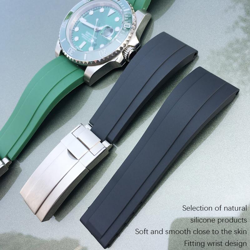 Watch Bands Accessories Strap FOR Watches Men GMT SUB Band Waterproof Bracelet Steel Buckle 20MM Belt, Black;brown
Watch Bands Accessories Strap FOR Watches Men GMT SUB Band Waterproof Bracelet Steel Buckle 20MM Belt, Black;brown