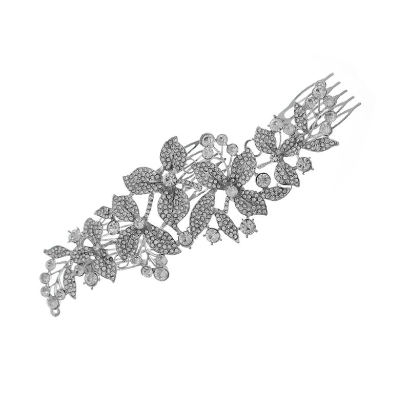 Hair Clips & Barrettes Crystal Flower Comb Bride Rhinestones Headpiece For Wedding, Golden;silver
Hair Clips & Barrettes Crystal Flower Comb Bride Rhinestones Headpiece For Wedding, Golden;silver