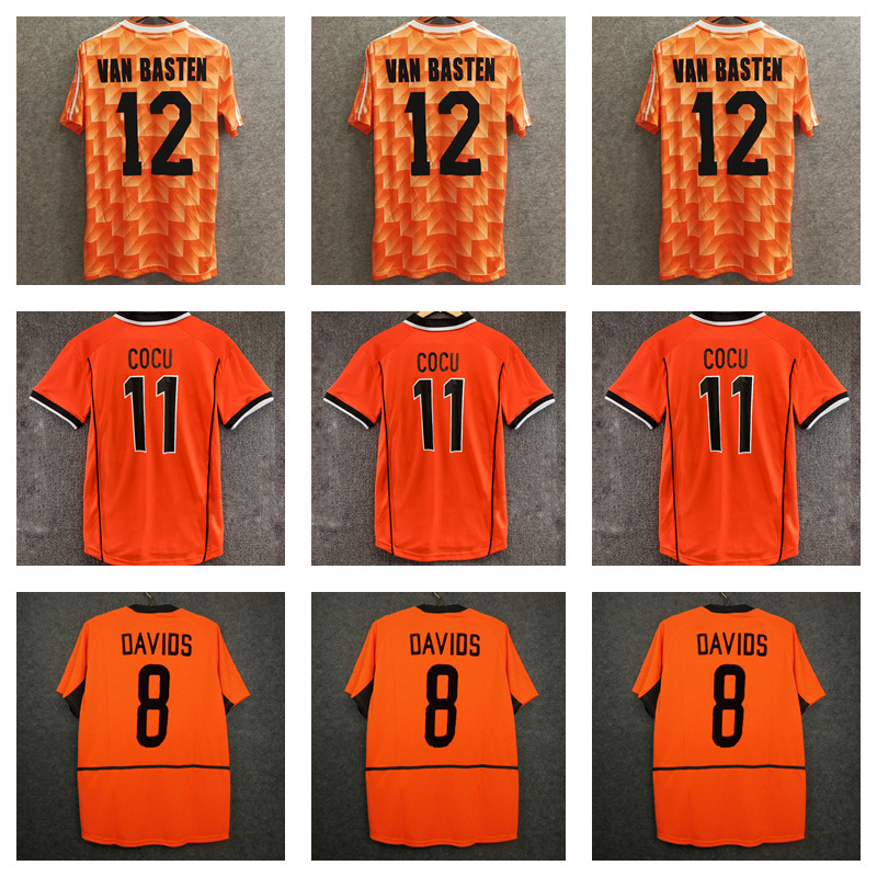 1988 #12 VAN BASTEN #10 GULLIT #17 RIJKAARD Mens Soccer Jerseys 1998 Netherlands #8 BERGKAMP Football Shirts 1995 1991 1988 BERGKAMP, Black;yellow
1988 #12 VAN BASTEN #10 GULLIT #17 RIJKAARD Mens Soccer Jerseys 1998 Netherlands #8 BERGKAMP Football Shirts 1995 1991 1988 BERGKAMP, Black;yellow