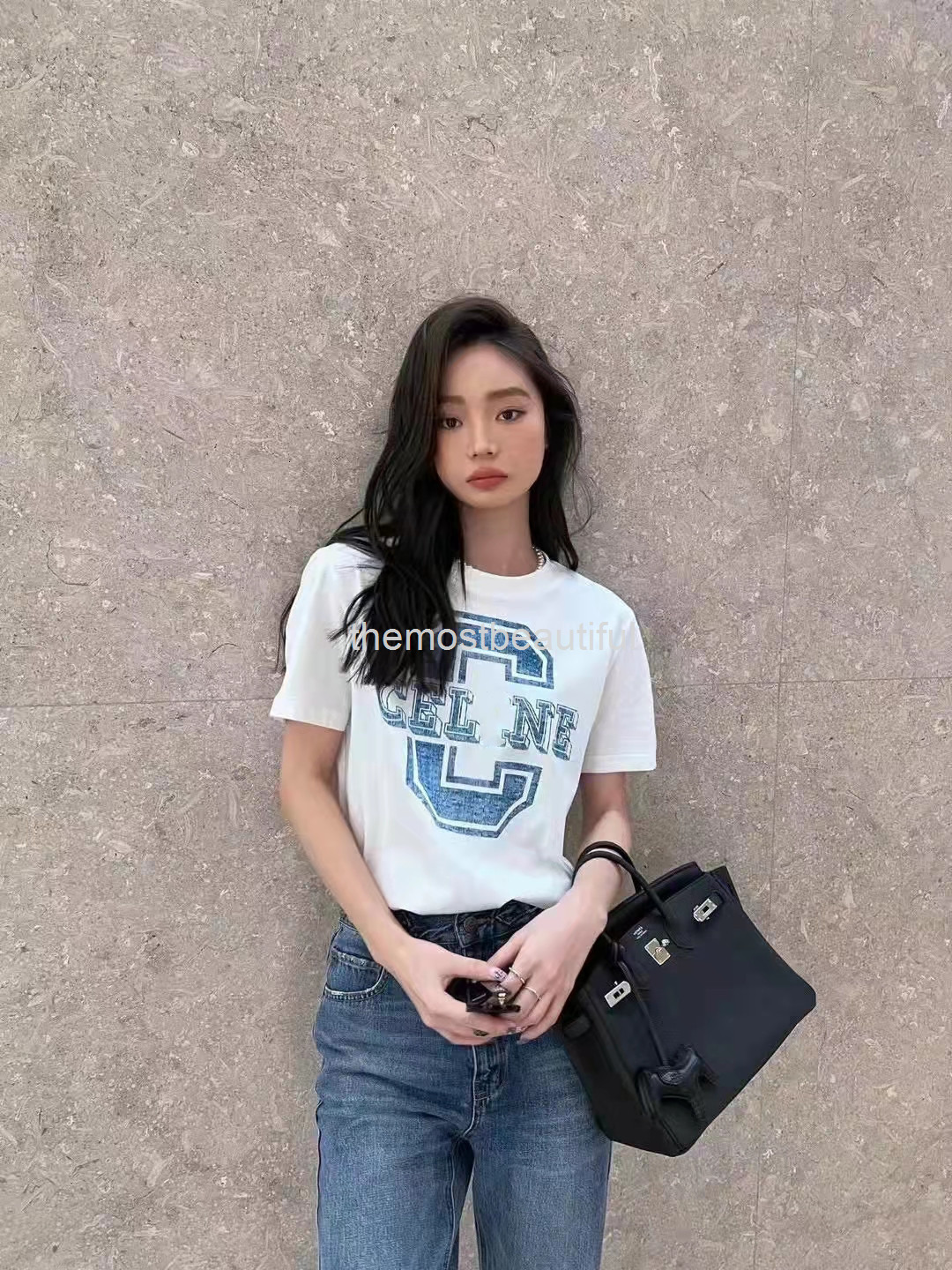 Women's T-Shirt early spring CE home letter printed short sleeved T-shirt women's design sense of minority foreign style, age reducing, thin, inner top, White
Women's T-Shirt early spring CE home letter printed short sleeved T-shirt women's design sense of minority foreign style, age reducing, thin, inner top, White