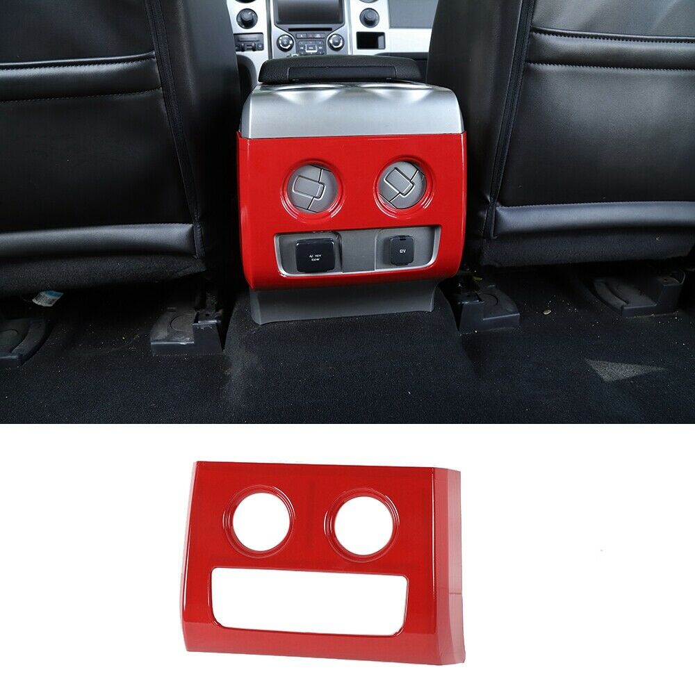 Red Rear Air Conditioner Vent Outlet Cover Trim For Ford F150 Raptor 09-14 Interior Accessories
Red Rear Air Conditioner Vent Outlet Cover Trim For Ford F150 Raptor 09-14 Interior Accessories