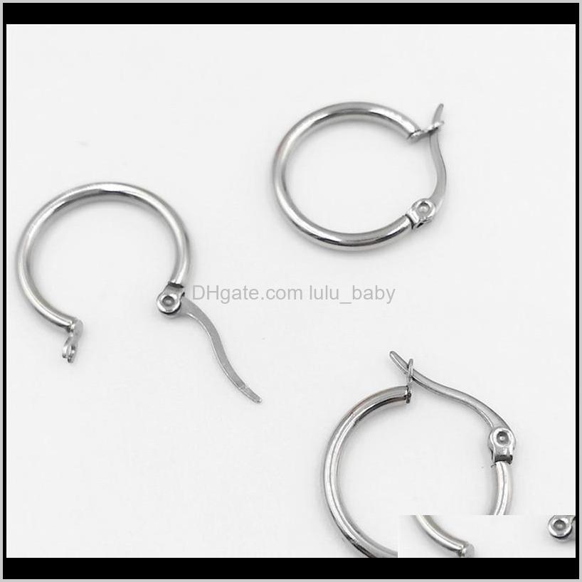 50Pcslot Wholesale Jewelry Stainless Steel Findings Silver Color Earrings For Ear Diy Drop Earring Settings 9Ga7R Clasps Hooks Igdr0
50Pcslot Wholesale Jewelry Stainless Steel Findings Silver Color Earrings For Ear Diy Drop Earring Settings 9Ga7R Clasps Hooks Igdr0