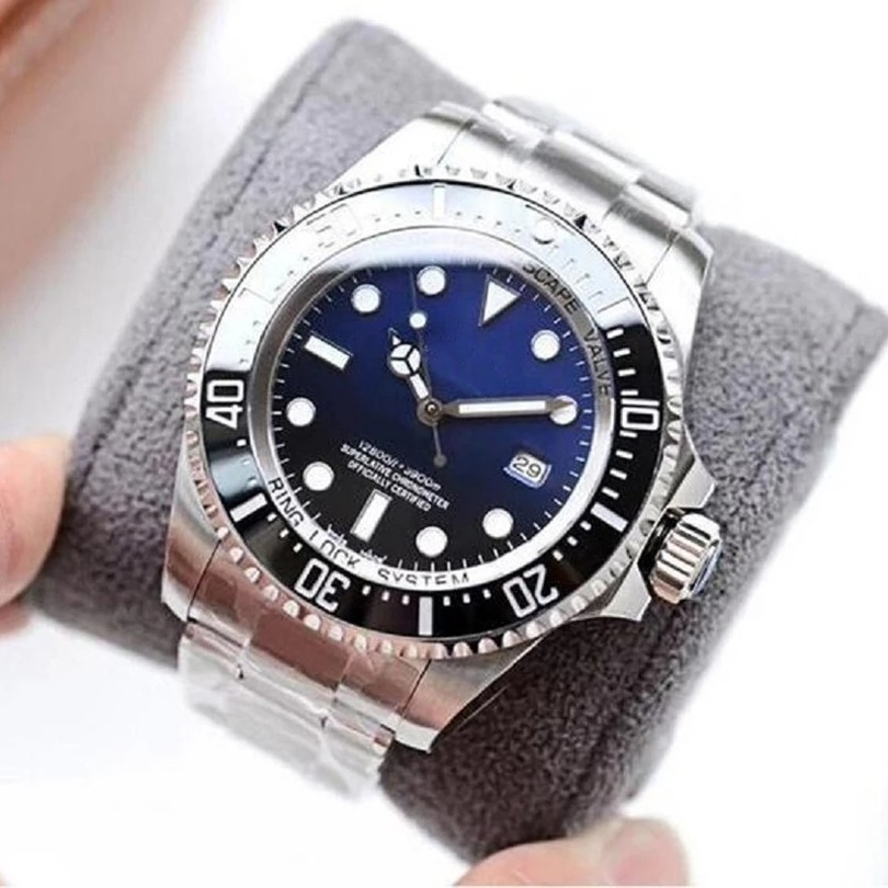 Luxury Mens Watch Ceramic Bezel 44mm SEA-DWELLER Stainless Steel 126603 With Glide Lock Clasp Automatic Men Wrist Watches, Make waterproof 50m
Luxury Mens Watch Ceramic Bezel 44mm SEA-DWELLER Stainless Steel 126603 With Glide Lock Clasp Automatic Men Wrist Watches, Make waterproof 50m