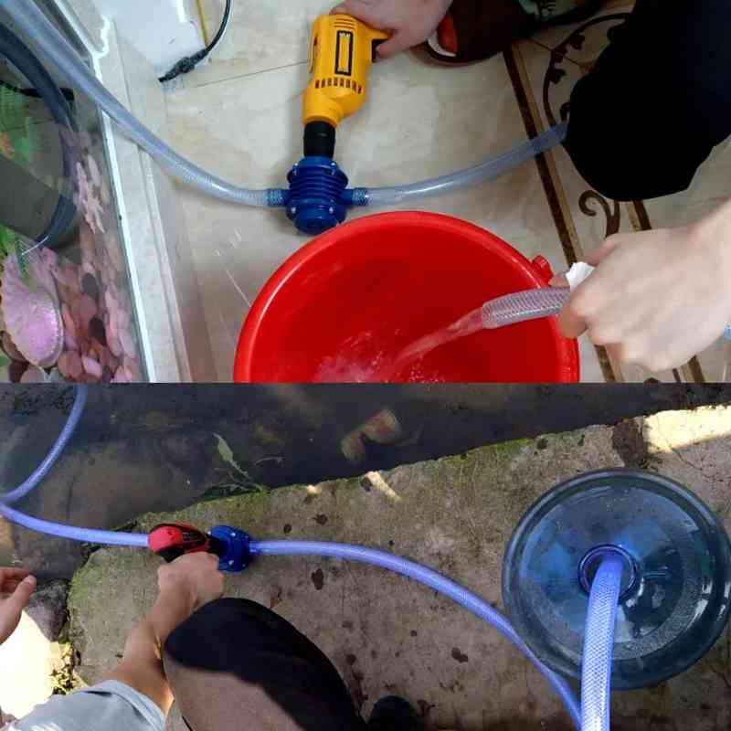 Heavy Self-propelled Hand Electric drill Water pump House garden Centrifugal