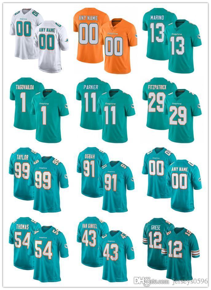 custom jersey Men youth Miami Dolphins 13 Dan Marino 11 DeVante Parker 1 Tua Tagovailoa 99 Jason Taylor Football Jerseys, Black;red
custom jersey Men youth Miami Dolphins 13 Dan Marino 11 DeVante Parker 1 Tua Tagovailoa 99 Jason Taylor Football Jerseys, Black;red