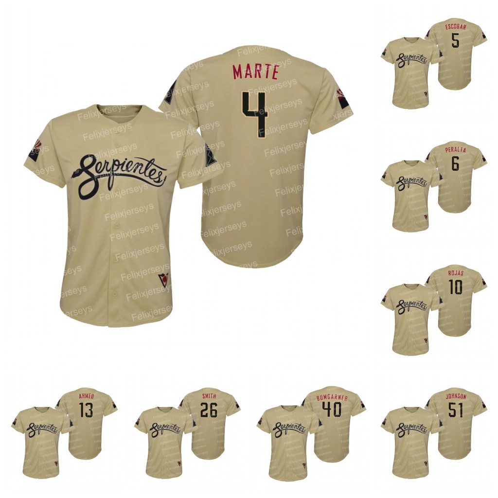 Youth Ketel Marte Serpientes Diamondbacks 2021 City Connect Jersey Madison Bumgarner Nick Ahmed Pavin Smith Eduardo Escobar David Peralta Jo, Blue;black
Youth Ketel Marte Serpientes Diamondbacks 2021 City Connect Jersey Madison Bumgarner Nick Ahmed Pavin Smith Eduardo Escobar David Peralta Jo, Blue;black