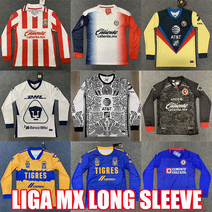 2021 Long Sleeve Chivas Guadalajara Soccer Jerseys Liga mx Mexico Club America UNAL UANL TIGRES Curz Azul Xolos Tijuana 20 21 ALTERNATIVO Football Shirts, Long club america third white
2021 Long Sleeve Chivas Guadalajara Soccer Jerseys Liga mx Mexico Club America UNAL UANL TIGRES Curz Azul Xolos Tijuana 20 21 ALTERNATIVO Football Shirts, Long club america third white
