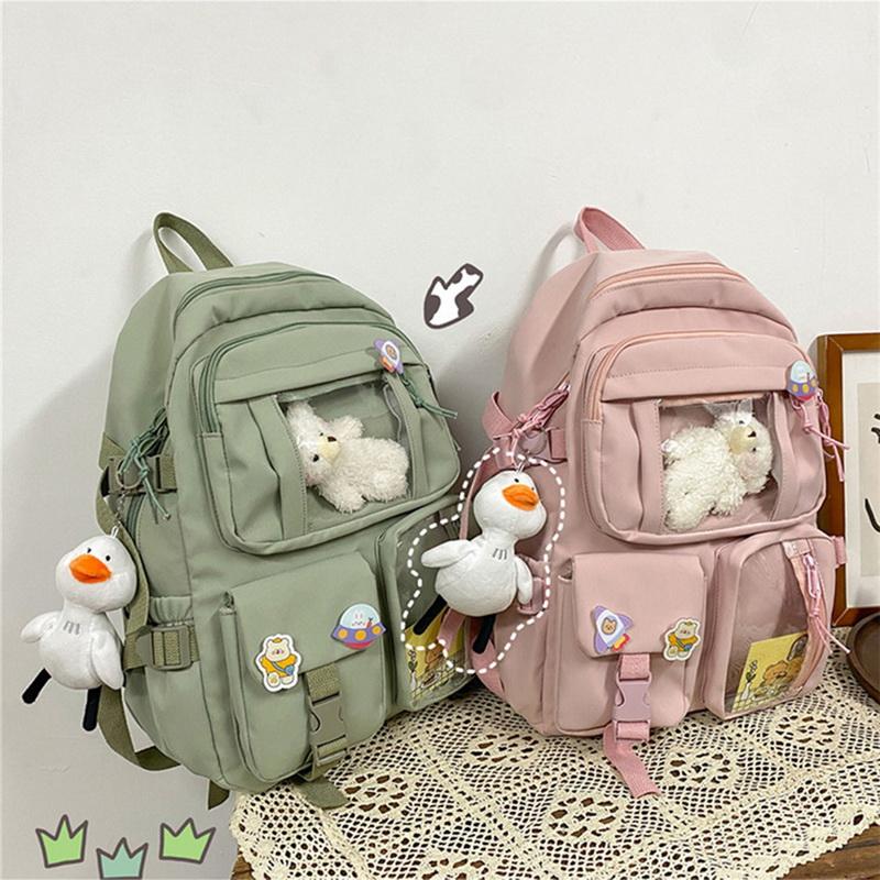 School Bags High Quality Large Capacity Waterproof Women Backpack Multi-pocket Travel Rucksack Student For Teenage Girls Cute, White
School Bags High Quality Large Capacity Waterproof Women Backpack Multi-pocket Travel Rucksack Student For Teenage Girls Cute, White