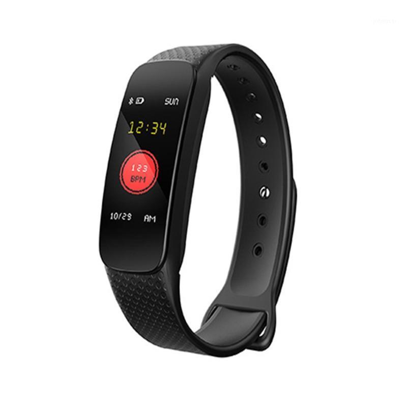 Bracelets intelligents L6 Smartband Podomètre Bracelet Fitness Tracker Coeur Tendance artérielle Sport imperméable Watch1