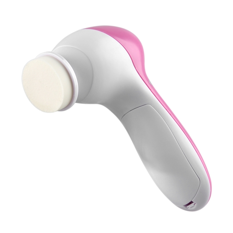 5 In 1 Beauty Care Massager Electric Facial Cleaner Facial Brush Skin Care Beauty Care Face Cleaner Scrubber Cleaning Brush