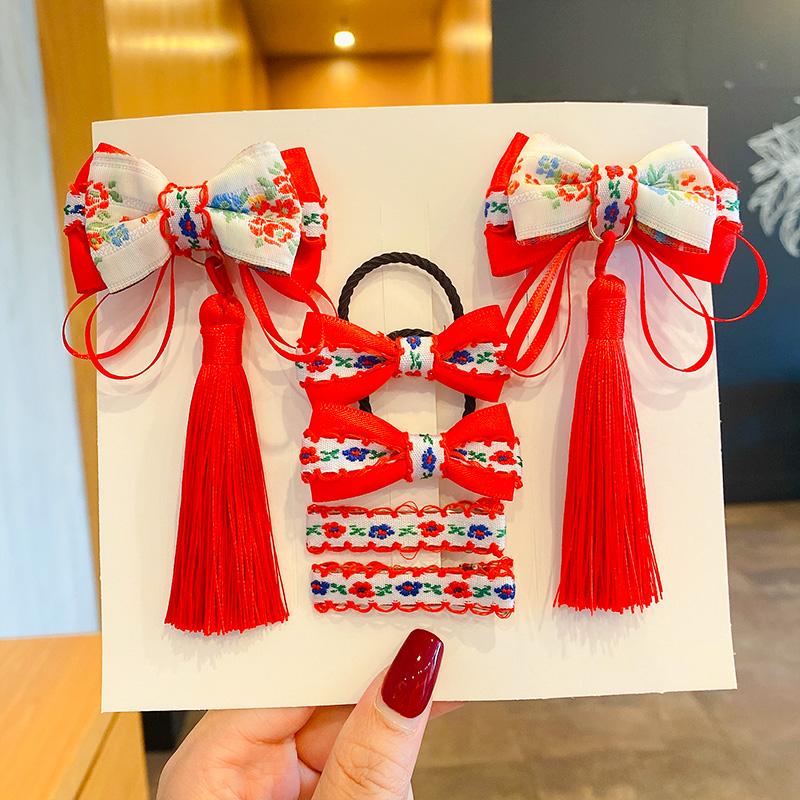 Hair Accessories Children Bow Headbands Tassel Hairpin Set Girl Scrunchie Kids Ponytail Holder 2022, 02
Hair Accessories Children Bow Headbands Tassel Hairpin Set Girl Scrunchie Kids Ponytail Holder 2022, 02