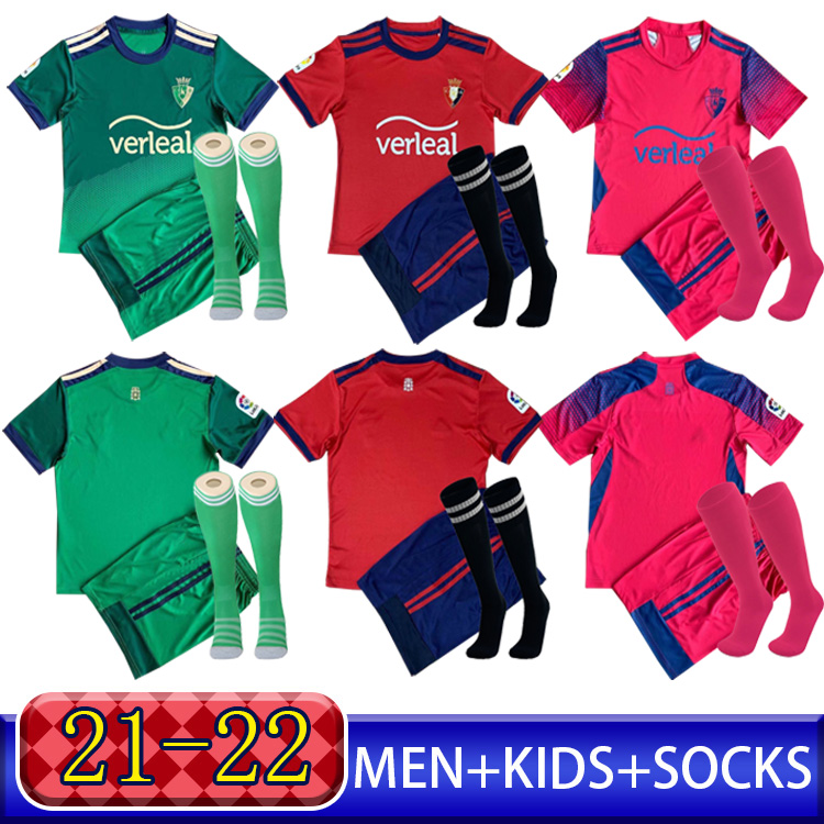 21 22 Newest OSASUNA soccer jerseys Top quality 2021 2022 HOME football shirt+Socks for men Chimy Ávila R. Torres David García Brandon Aridane, Assn0017
21 22 Newest OSASUNA soccer jerseys Top quality 2021 2022 HOME football shirt+Socks for men Chimy Ávila R. Torres David García Brandon Aridane, Assn0017