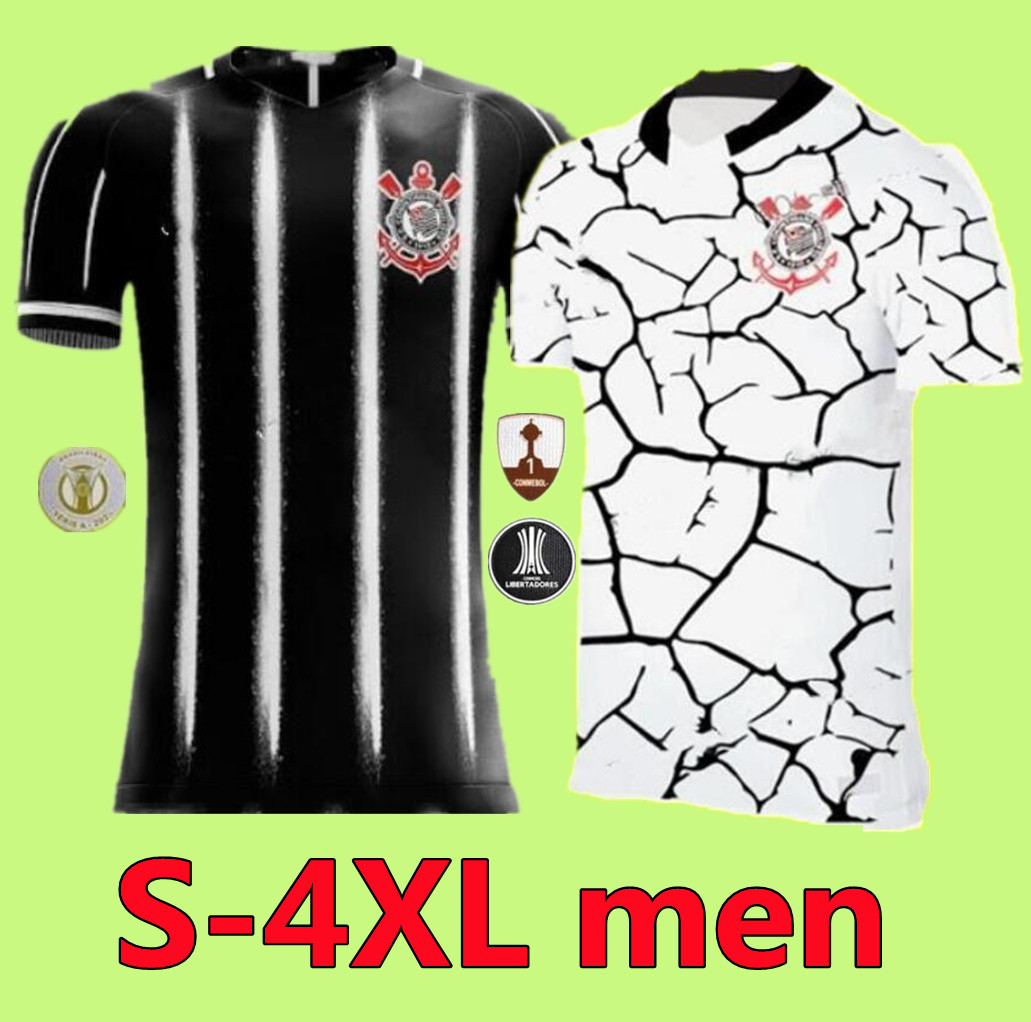 4XL 2021 2022 Corinths Soccer Jerseys Corinthians Home Away Balbuena JADSON SENNA KAZIM high quality football shirt, Black
4XL 2021 2022 Corinths Soccer Jerseys Corinthians Home Away Balbuena JADSON SENNA KAZIM high quality football shirt, Black