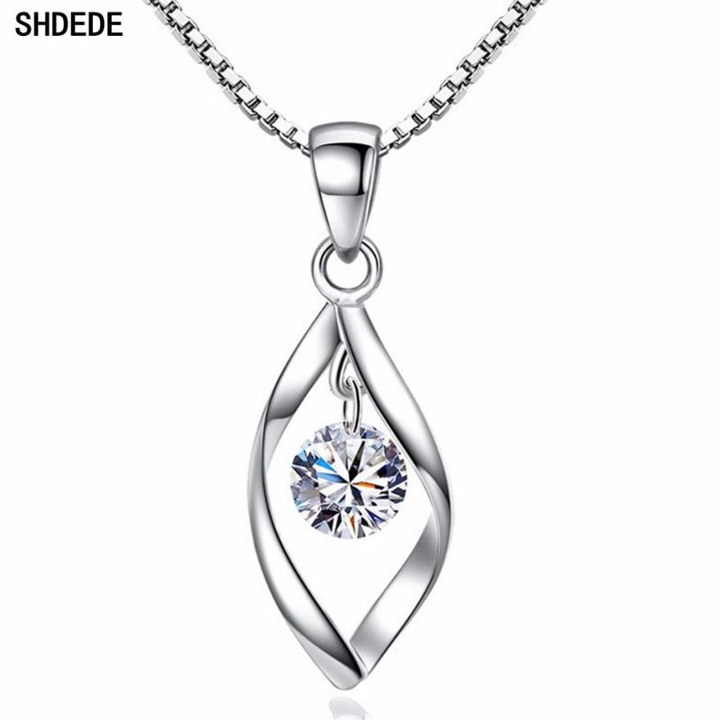 Pendant Necklaces SHDEDE Women Necklace Pendants Fashion Jewelry Embellished With Crystals From Female Ladies Anniversary Gift -WH, Silver
Pendant Necklaces SHDEDE Women Necklace Pendants Fashion Jewelry Embellished With Crystals From Female Ladies Anniversary Gift -WH, Silver