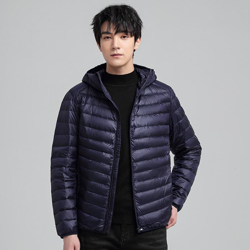 Running Jackets Lightweight Down Jacket Men' Autumn And Winter Fashion Hooded Short White Duck Young Stand-up Collar Casu, Black
Running Jackets Lightweight Down Jacket Men' Autumn And Winter Fashion Hooded Short White Duck Young Stand-up Collar Casu, Black