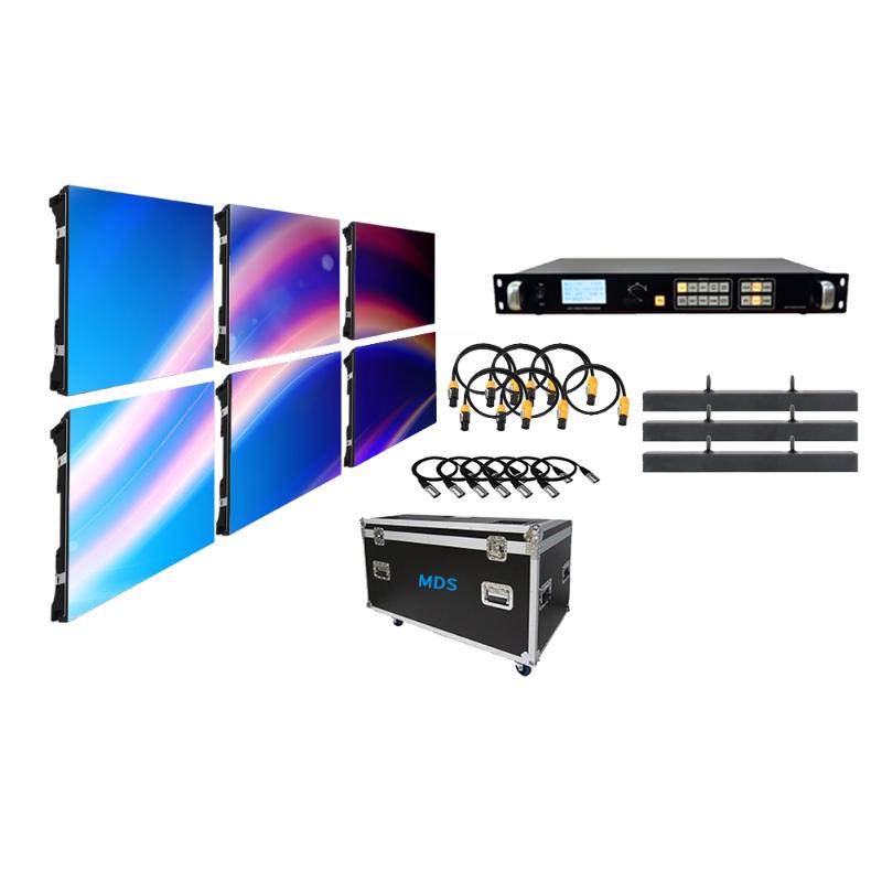 Display 3*3PCS P3.91 Outdoor Indoor Rental Stage LED Panel Screen 500x500mm Cabinets 
Display 3*3PCS P3.91 Outdoor Indoor Rental Stage LED Panel Screen 500x500mm Cabinets