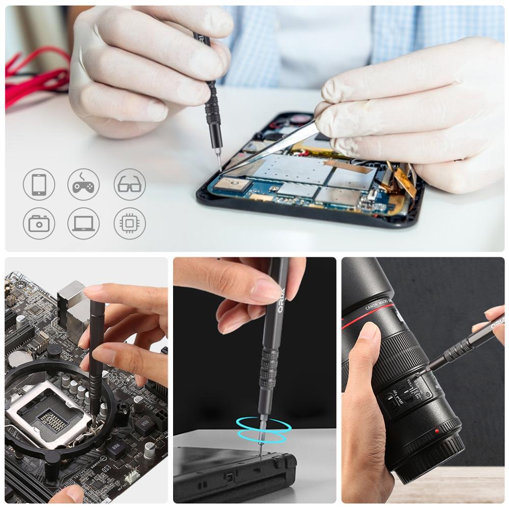 50 in 1 multi screwdriver set with 48 precision bit hand tool screwdriver for computer pc computer repair tools from mobile phone