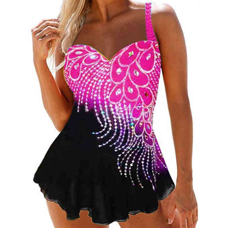 Sexy Swimsuit Women Push Up Bathing Sui Body Closed Bodysuit Swimming Suit Plus Size Swimwear 3XL 4XL 5XL Monokini 210324