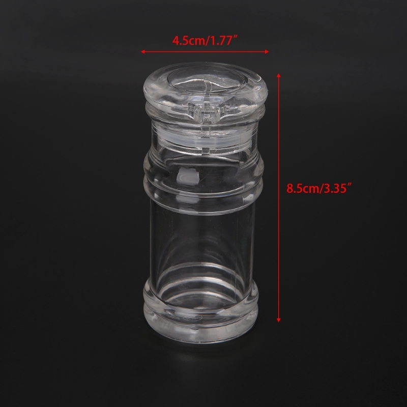 3 Size Eco-friendly Clear Acryl Soya sauce Aceine Olive oil Bottle Bbq Dispenser Shaker Kitchen spices