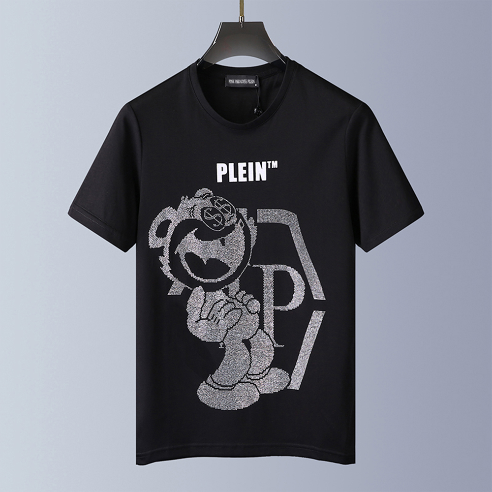 PINK PARADISE PLEIN T-shirts Brand Designer Rhinestone Skull Men T Shirts Classical High Quality Hip Hop Streetwear Tshirt Casual Top Tees fszw51988, Black
PINK PARADISE PLEIN T-shirts Brand Designer Rhinestone Skull Men T Shirts Classical High Quality Hip Hop Streetwear Tshirt Casual Top Tees fszw51988, Black