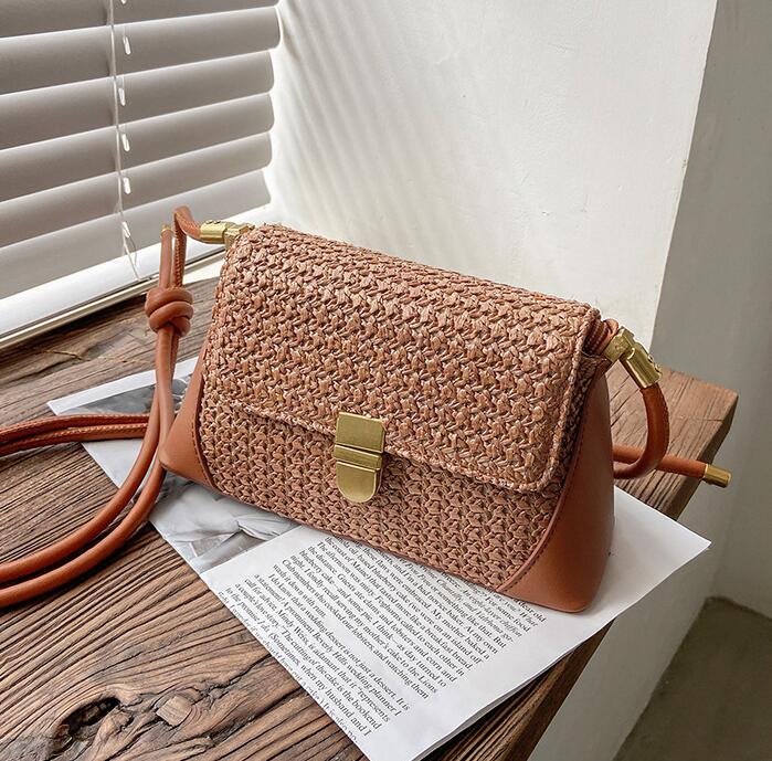 Factory wholesale women handbag Joker summer Knitting beach bag small fresh straw womens messenger bags sweet foreign Crochet handbags
Factory wholesale women handbag Joker summer Knitting beach bag small fresh straw womens messenger bags sweet foreign Crochet handbags
