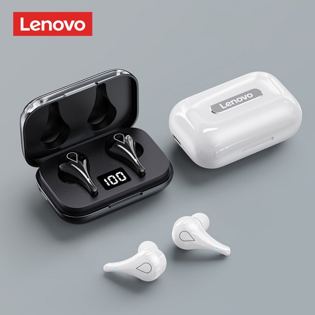 Lenovo LP3 TWS Bluetooth Earphones Sports Waterproof Wireless Headphones Led Power Display 9D Stereo Headphone Earbuds With Mic, Black
Lenovo LP3 TWS Bluetooth Earphones Sports Waterproof Wireless Headphones Led Power Display 9D Stereo Headphone Earbuds With Mic, Black